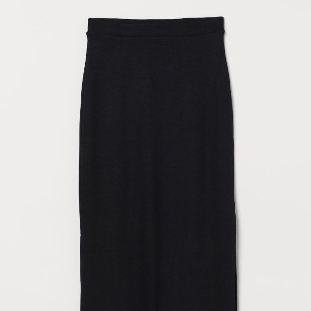 H&M Black Maxi Skirt